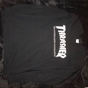black thrasher long sleeve
